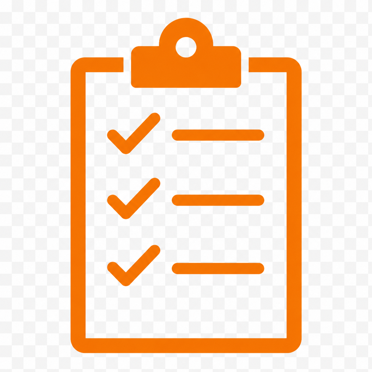 Orange Checklist Image