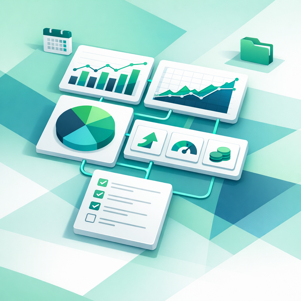 Modern Finance Dashboard Layout