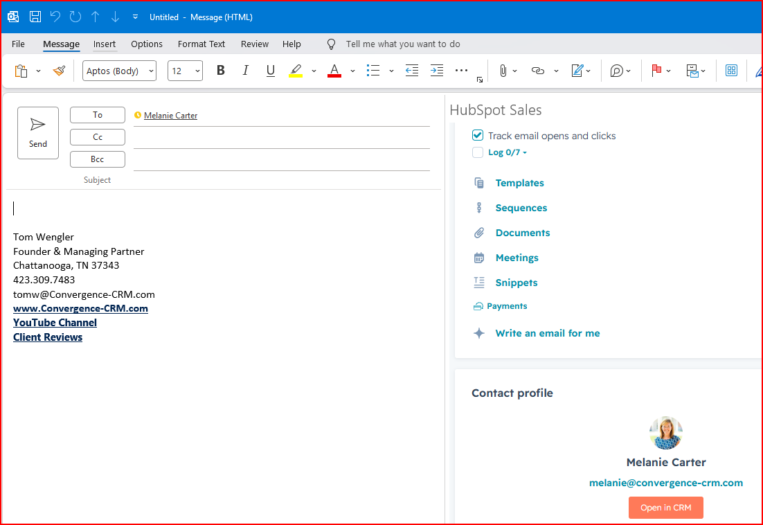 HubSpot - convergence works with outlookoutlook HubSpot - convergence works with outlookoutlook